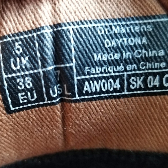 Dr. Martens Daytona Ankle Chukka Boots Docs Black - Picture 8 of 8